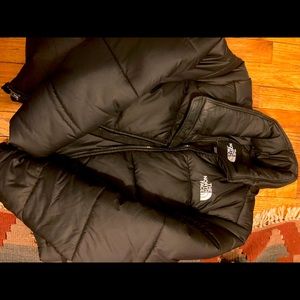 North face cropped saikuru puffer small